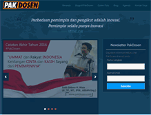 Tablet Screenshot of pakdosen.com